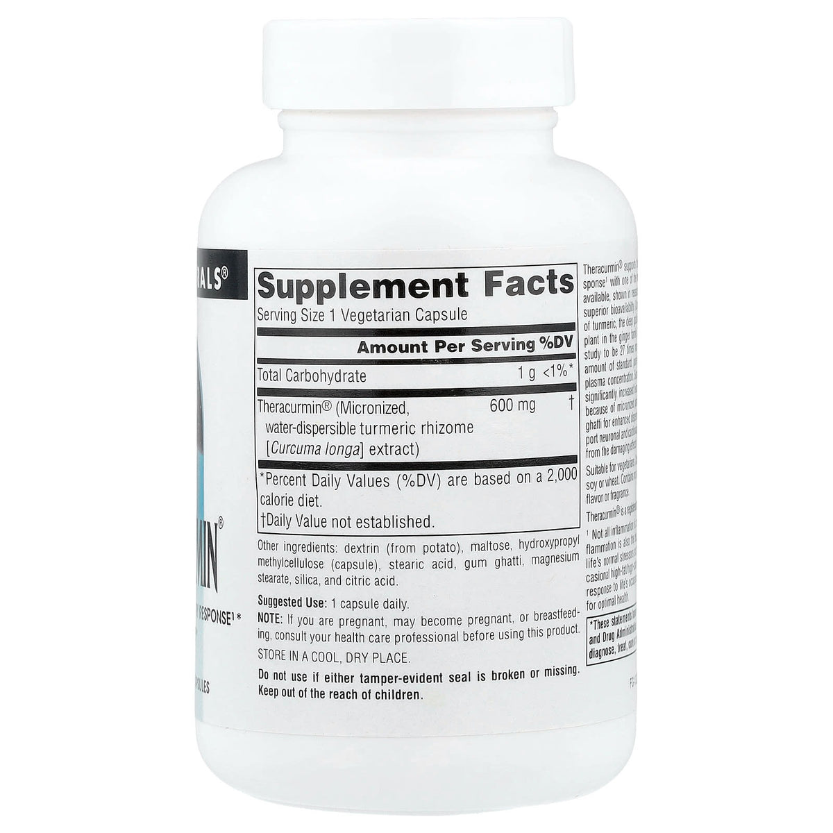 Theracurmin®, 600 mg, 60 Vegetarian Capsules